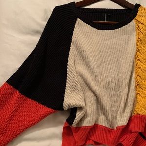 Colorblock Sweater